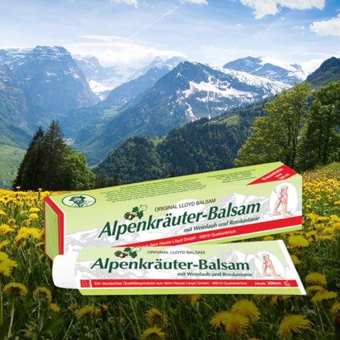 alpenkrauter-balsam paarden kastanje en wijnrankblad