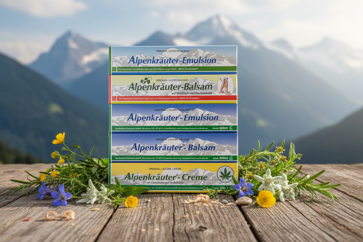 Alpenkrauter Set lifestyle