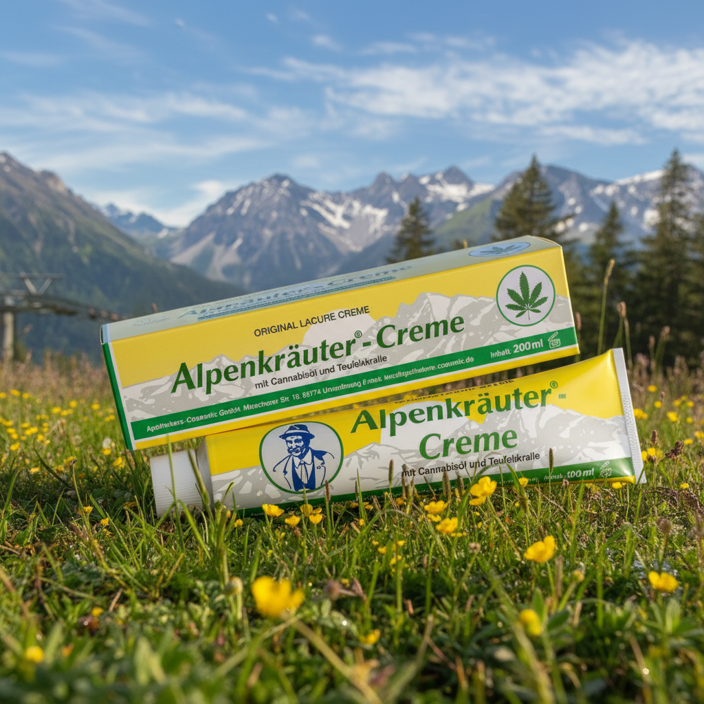 Alpenkrauter Crème met Hennepolie en Duivelsklauw - alpine lifestyle