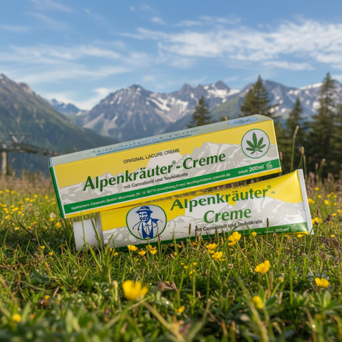 Alpenkrauter Crème met Hennepolie en Duivelsklauw - alpine lifestyle
