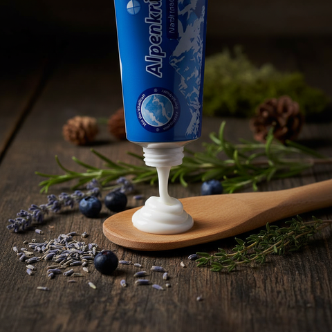 Alpenkrauter Emulsion Apotheker's - textuurshot
